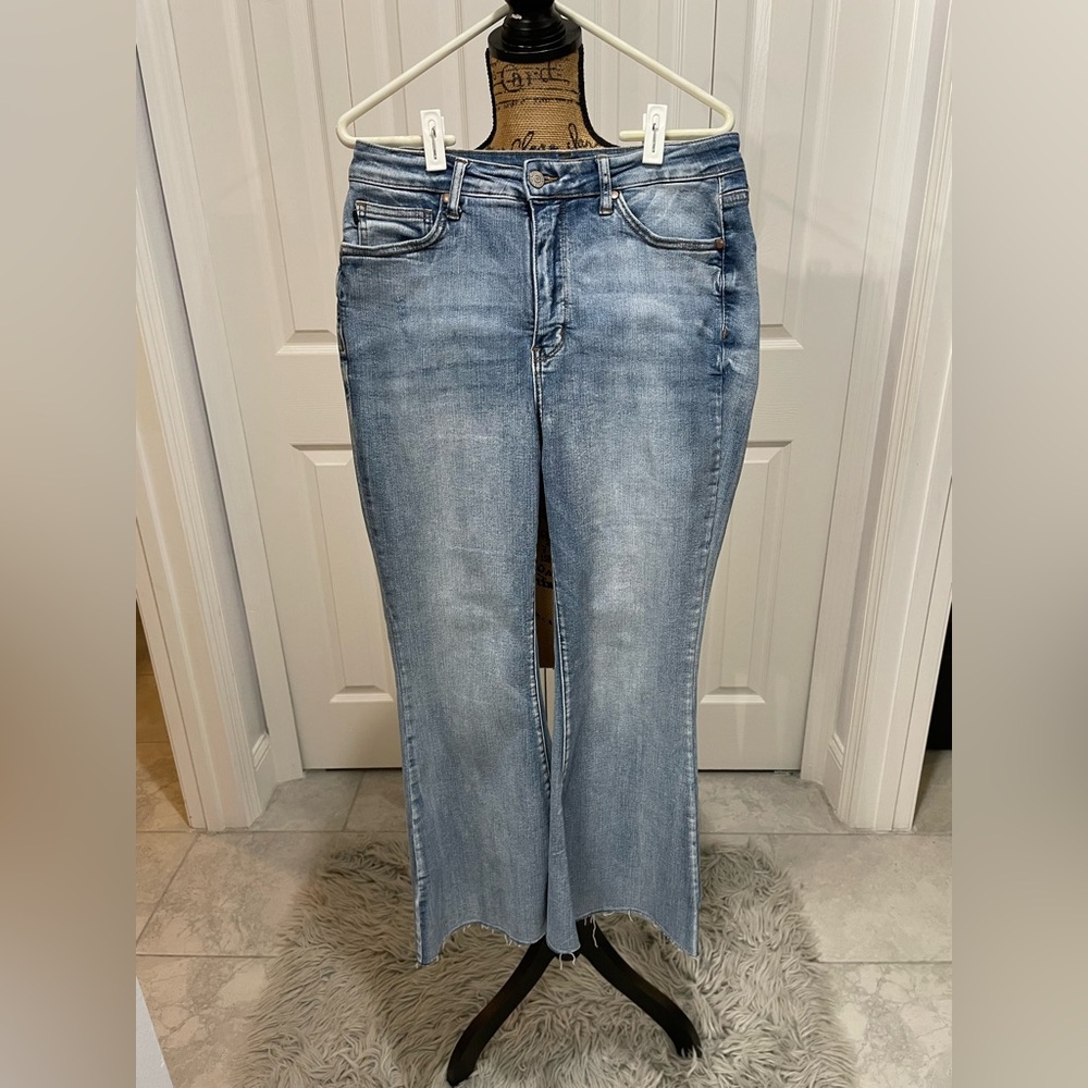 Judy Blue Light Wash Flare Jeans